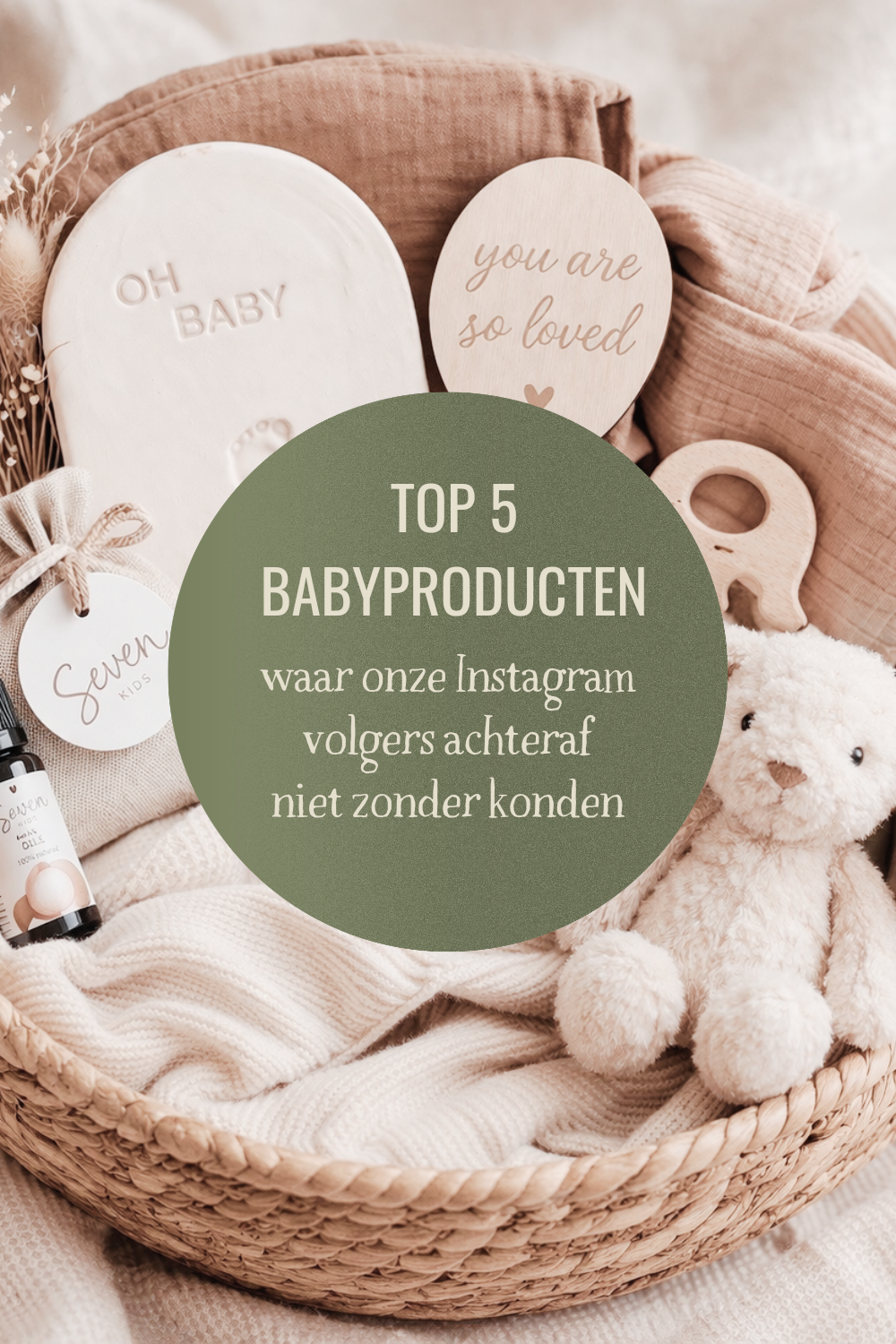 Top 5 van babyproducten waar mama's achteraf niet zonder konden