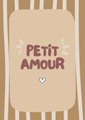Kinderkamerposter 'Petit Amour" - Digitale download