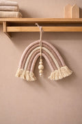 Wanddecoratie Regenboog Met Kralenhanger Boho Stijl