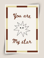 Poster "You are my star"