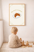 Kinderkamerposter "My Sweet Croissant" - Digitale Download