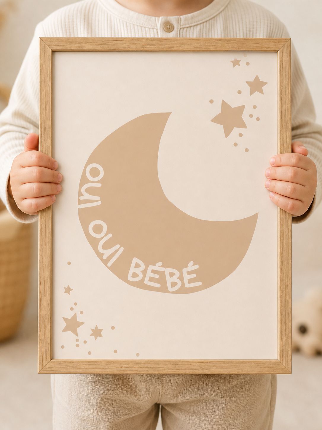 Poster "Oui oui bébé"