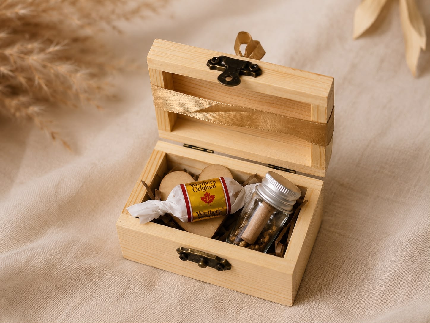 Cadeautje voor juf / meester met bloemzaadjes met lieve tekst.