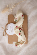 Scrunchie met kersenprint